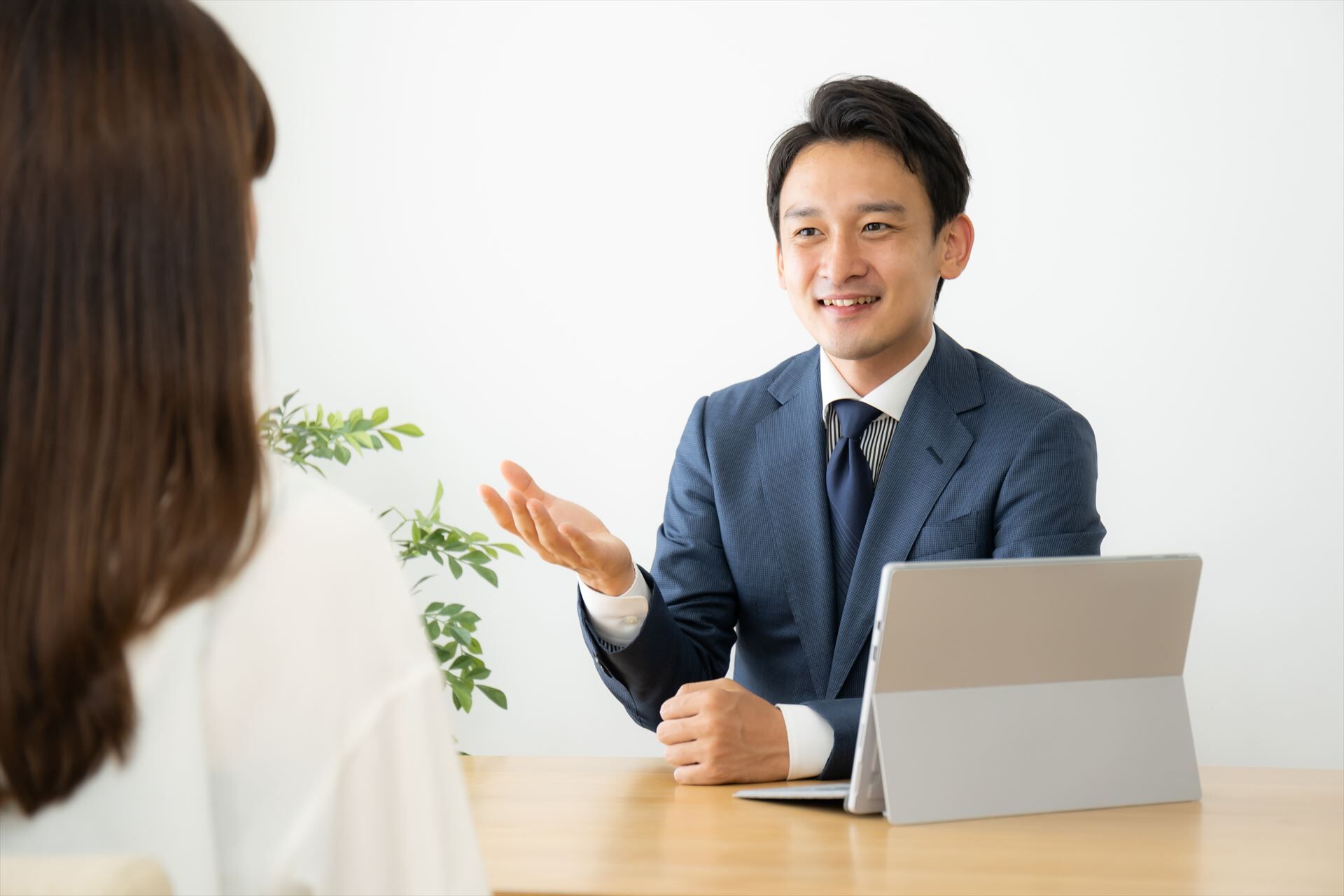 最初から最後まで代表が一貫対応